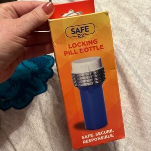 Safe RX Locking Pill Bottle
